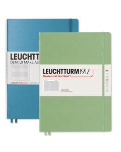 Записная книжка в клетку Leuchtturm Master Slim А4 123 стр твердая обложка Leuchtturm1917