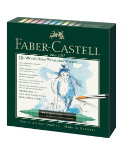 Набор акварельных маркеров Faber castell Albrecht Durer 10 цв Faber–сastell