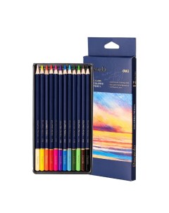Набор карандашей цветных 12 цветов в картонной упаковке Finenolo