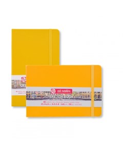 Блокнот для зарисовок Art Creation 80 л 140 г твердая обложка желтый разные форматы Royal talens