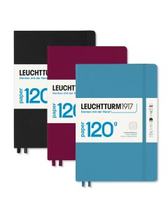 Блокнот в линейку Leuchtturm Edition А5 203 стр., твердая обложка черный Leuchtturm1917