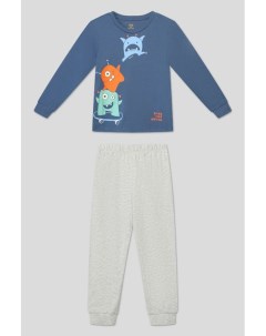 Хлопковая пижама с принтом Ovs