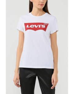 Хлопковая футболка с логотипом Levi's®