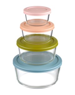 Набор из четырех контейнеров для запекания и хранения Pastel Smart solutions