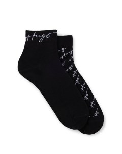 Набор из двух пар классических носков с логотипом бренда Hugo