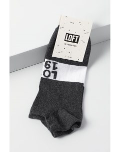 Носки укороченные с принтом Loft