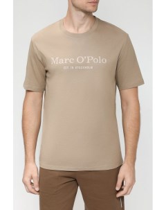 Хлопковая футболка с логотипом Marc o'polo