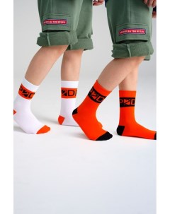 Комплект из двух пар трикотажных носков Playtoday