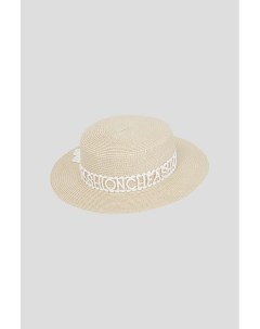 Шляпа плетенная с кружевной отделкой Choupette