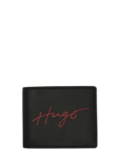 Кожаное портмоне Handwritten с логотипом Hugo