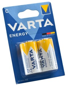 Батарейки ENERGY C бл 2 Varta
