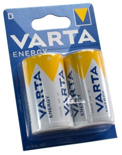 Батарейки ENERGY D бл 2 Varta