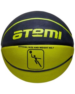 Мяч баскетбольный размер 7 резина 8 панелей BB11 окружность 75 78 см клееный Atemi