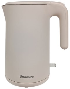 Чайник электрический SA 2169P Premium 1 5 кремовый Sakura