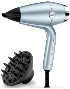 Фен D773DE 2100Вт голубой Babyliss