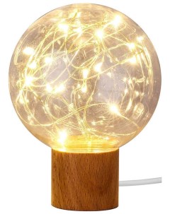 Лампа интерьерная настольная светодиодная ночник сфера Lats