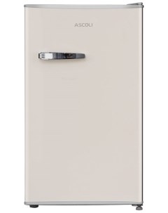 Однокамерный холодильник ADFRY90 ретро бежевый Ascoli