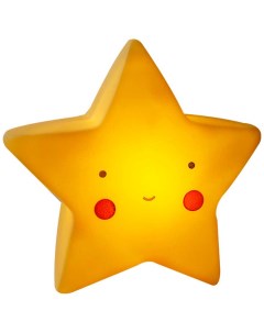Ночник детский звезда желтая Lats