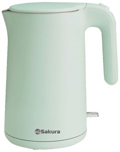 Чайник электрический SA 2169GR Premium 1 5 фисташковый Sakura