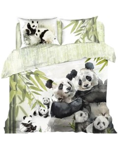 Постельное белье Pandas 2 сп Мона лиза