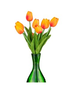 Букет искусственных Тюльпанов 33 см 9 шт Lefard