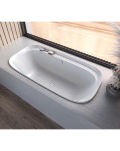 Акриловая ванна Lux 170х85 с гидромассажем Kolpa san