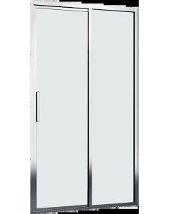 Душевая дверь в нишу Lopau 120х200 R профиль хром стекло прозрачное Wasserkraft
