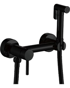 Гигиенический душ со смесителем HB5510 7 черный матовый Haiba