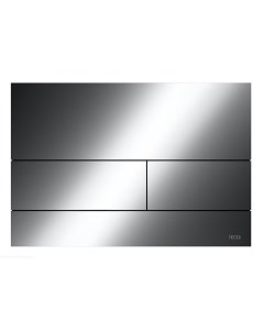 Square II Панель смыва металл PVD Polished Black Chrome Tece