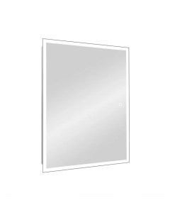 Зеркало шкаф Reflex 60х80 с подсветкой белый Continent