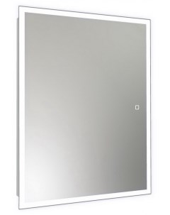 Зеркало шкаф Reflex 50х80 с подсветкой белый Continent