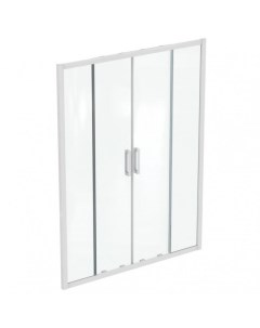 Душевая дверь Connect 2 150 профиль белый стекло прозрачное Ideal standard