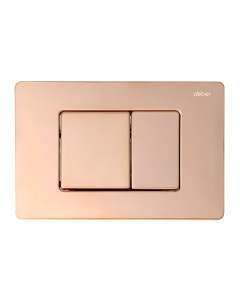 Кнопка для инсталляции AC0120RG розовое золото Abber