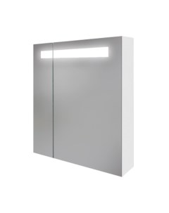 Зеркальный шкаф для ванной Melar 70 c подсветкой белый Cersanit