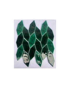 Мозаика Glass Green Garden 26 8х26 8 Orro mosaic