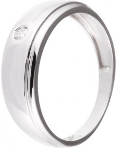 Кольцо с бриллиантом из белого золота Джей ви