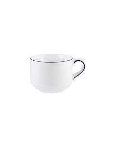 Чашка чайная 210мл 82х65мм штабелир синий край Retro E101BNC01CF Bonna