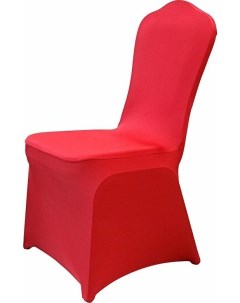 Чехол универсальный на стул бифлекс красный Resto
