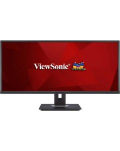Монитор ViewSonic 34 VG3448 3440x1440 21 9 VA HDMI DisplayPort VS17740 Черный Viewsonic