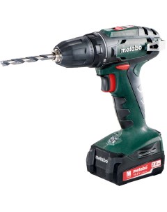 Аккумуляторная дрель шуруповерт Metabo BS 14 4 13мм 2 0Ah x2 Case 40 Нм