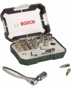 Набор бит и торцевых головок Bosch Promoline 26 предметов 2607017322