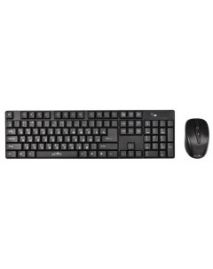Клавиатура и мышь Oklick 210M Wireless Keyboard Optical Mouse Black USB