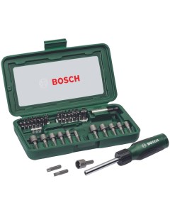 Набор бит и торцевых головок Bosch 46 предметов 2607019504