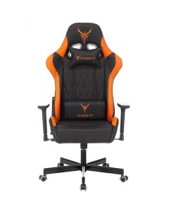 Компьютерное кресло ARMOR Black Orange Knight