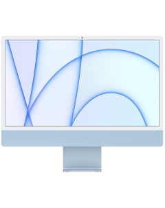 Моноблок iMac 24 M1 256 ГБ синий Apple