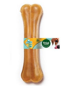 Лакомство для собак Dental косточка жевательная 16 см Триол