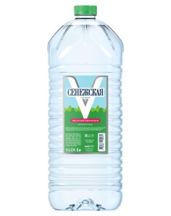 Вода питьевая негазированная 5 л Сенежская