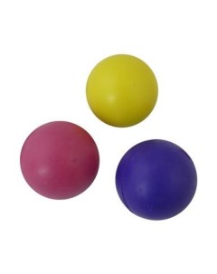 Игрушка для собак Мяч резина цвет в ассорт 8 5 см 390 г Papillon