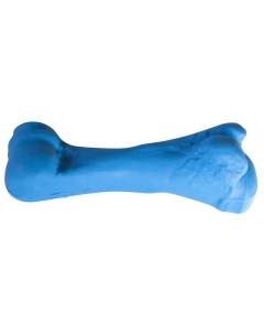 Игрушка Кость литая малая пластикат синяя 15 8 см Зооник