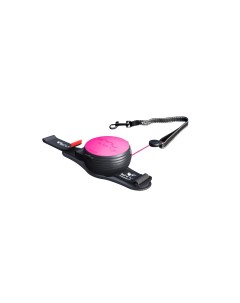 Поводок рулетка Оriginal для собак неоновый розовый XS Lishinu